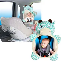 Ampia Vista Posteriore Regolabile di Sicurezza Seggiolino Auto Posteriore Interno Del Bambino Specchio Poggiatesta Supporto Per I Bambini Del Bambino Del Bambino Posteriore di Fronte Specchi