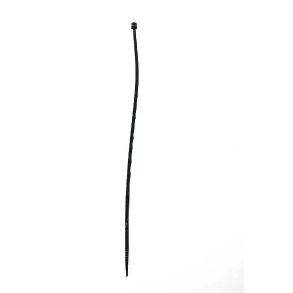 100 шт./пакет 2,5*100 мм 2,5*150 мм 2,5*200 мм черный Сетевой провод кабеля нейлона Пластик разъемные многоразовые самоблокирующаяся застежка-молния кабеля галстук-бабочка - Цвет: 200mm black
