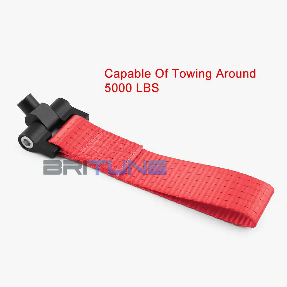 سيارات سحب مقطورة حزام أحمر اللون عموما حزام نايلون Remolque Tornillo سحب الحبال ل BMW 1/3/5/ 6 سلسلة اكسسوارات التحديثية