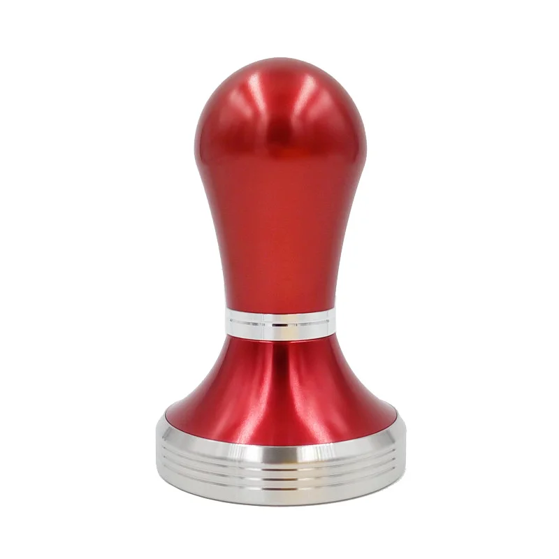 Stainless Steel 51mm 57.5mm 58mm Coffee Tamper Red Dress Shape Barista Espresso maker Grinder Handmade DIY