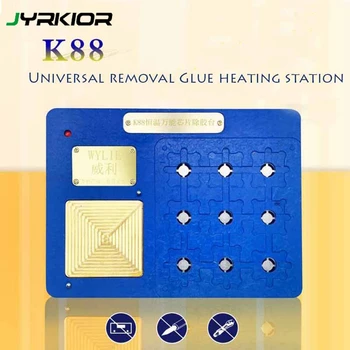 

Jyrkior Constant Temperature Preheater Platform Unverisal IC Chip Glue Removal Station For iPhone A9/A10/A11/A12 NAND PCIE Tool