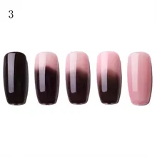 1 шт. гель для изменения цвета лак для ногтей 6 мл розовая фиолетовая для украшения ногтей Гель-лак УФ светодиодный Гель-лак для женщин маникюрный лак инструмент подарок