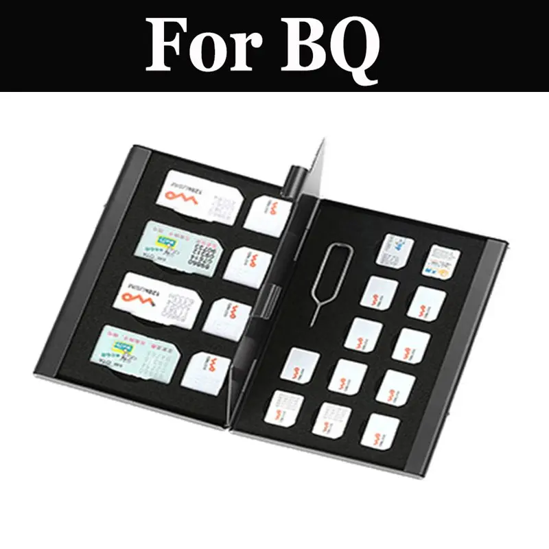 21 в 1 алюминиевая портативная SIM-карта Micro Pin Nano карта памяти для BQ Aquaris X5 Plus U Lite X