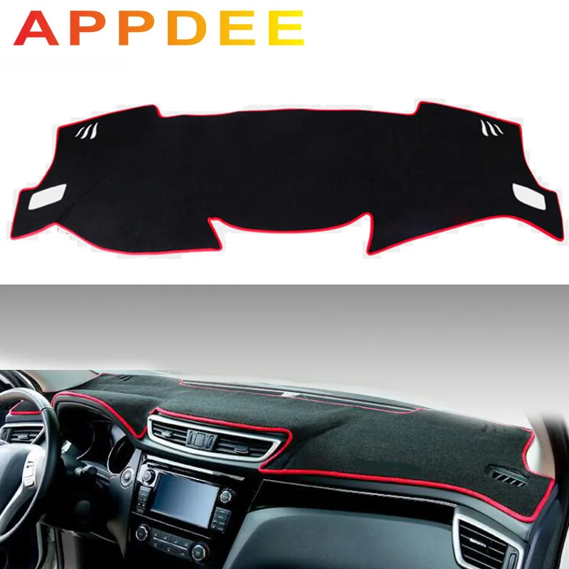 APPDEE для Nissan Qashqai J11 2nd 2014 2015 2016 LHD коврики приборной панели Коврики Защитные