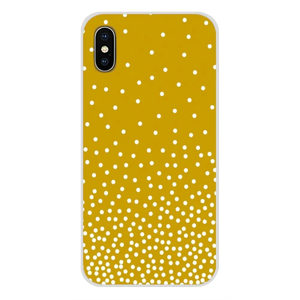Pro Kawaii золотые конфетти в горошек обои для Samsung Galaxy A5 A6S A7 A8 A9S Star J4 J6 J7 J8 Prime Plus 2018