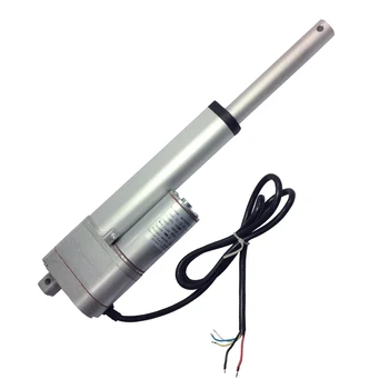 

LD-HS Electric Linear Actuator Motor 12V 24V 6-20mm/s 450-900N Torque 50-200mm Storke Actuator With 10K Potentiometer Feedback