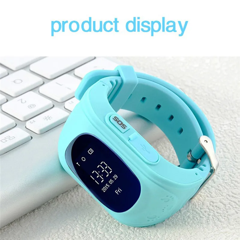 Hot Sale Q50 Kids Smart Watch with LBS Positioning LCD Color Display Multiple Languages Kids smartwatch with SOS Button for Help