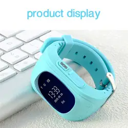 Лидер продаж Q50 Детские умные часы с LBS позиционирования ЖК-дисплей Цвет Дисплей несколько языков дети smartwatch с кнопкой SOS для помочь