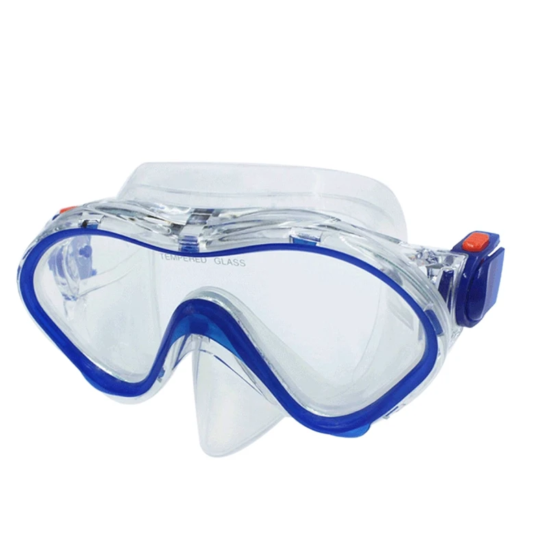 Детская маска для подводного плавания водонепроницаемые очки для плавания маска для дайвинга Анти-туман и анти-УФ анти-капля без утечки