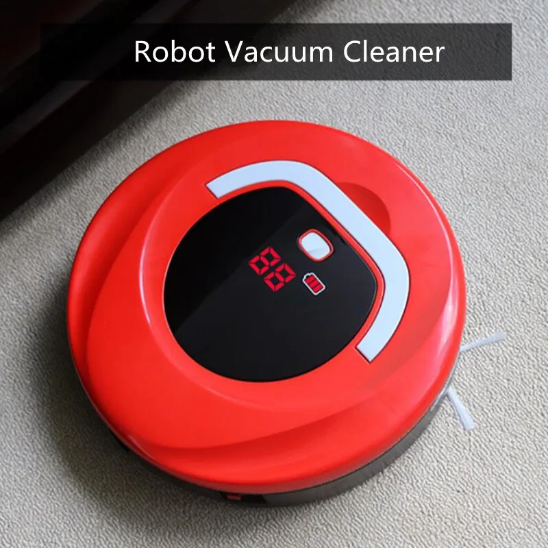 

Intelligent Robot Vacuum Cleaner Rechargeable Floor Sweeping Robot Dust Catcher