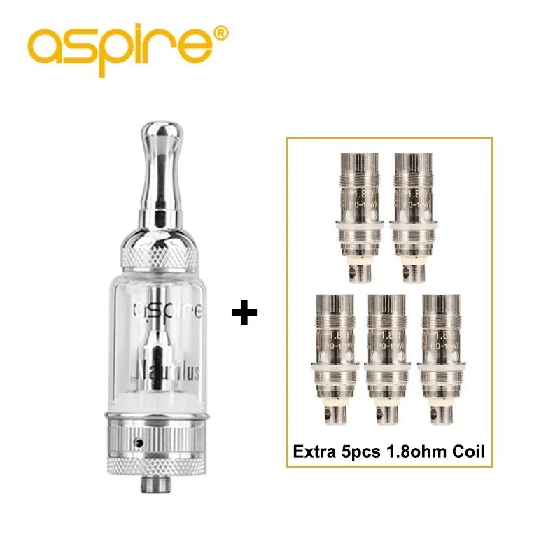 Электронная сигарета MTL атомайзер Aspire Nautilus(mini) бак 5 мл 2 используется катушка Nautilus