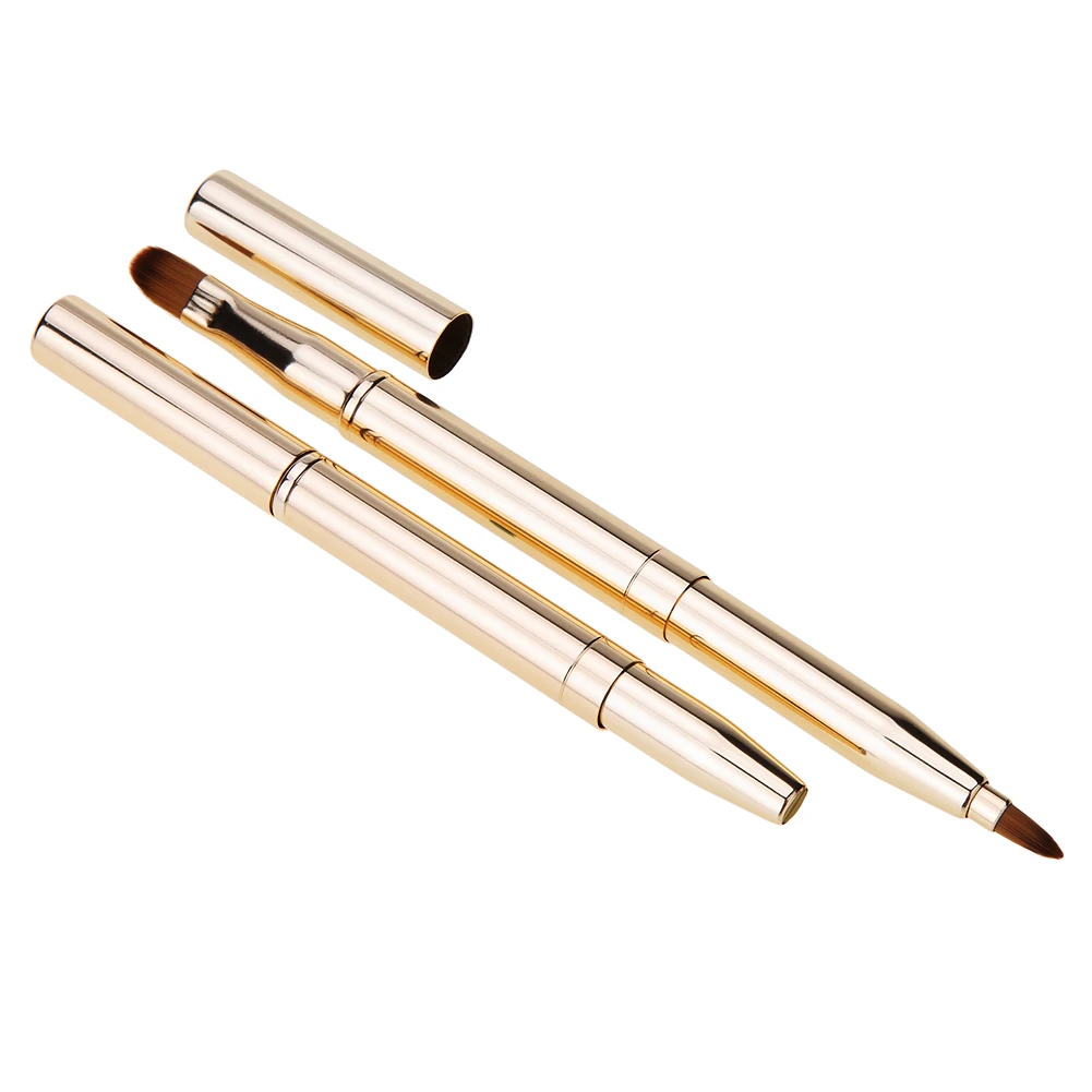 1 Pcs Double-Headed Makeup Lip Brush Eyeshadow Brush*