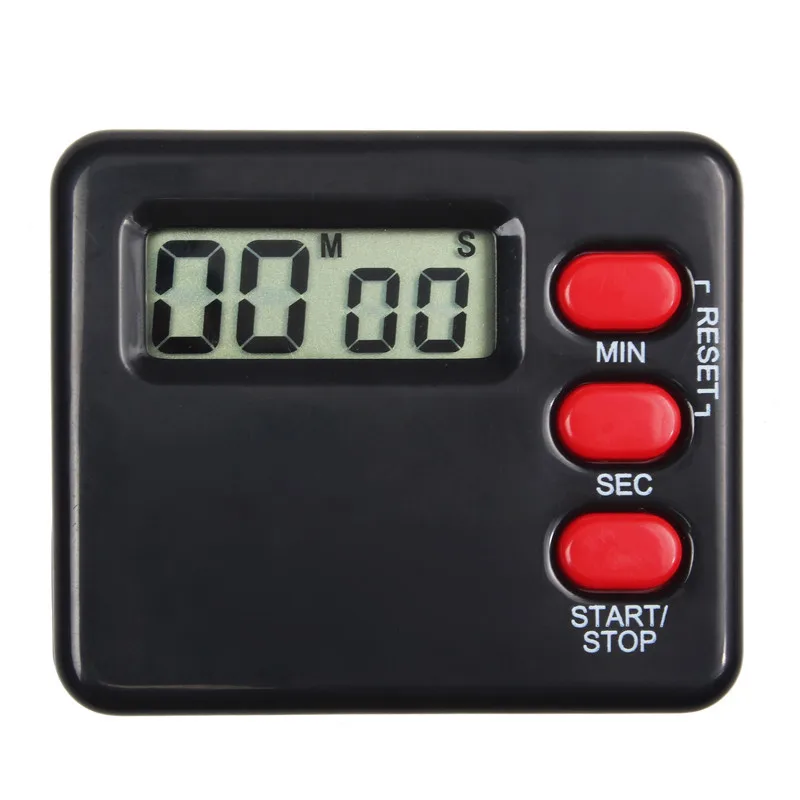 

Kitchen Clock Timer Cooking 99 Minute Digital LCD Sport Countdown Calculator J15