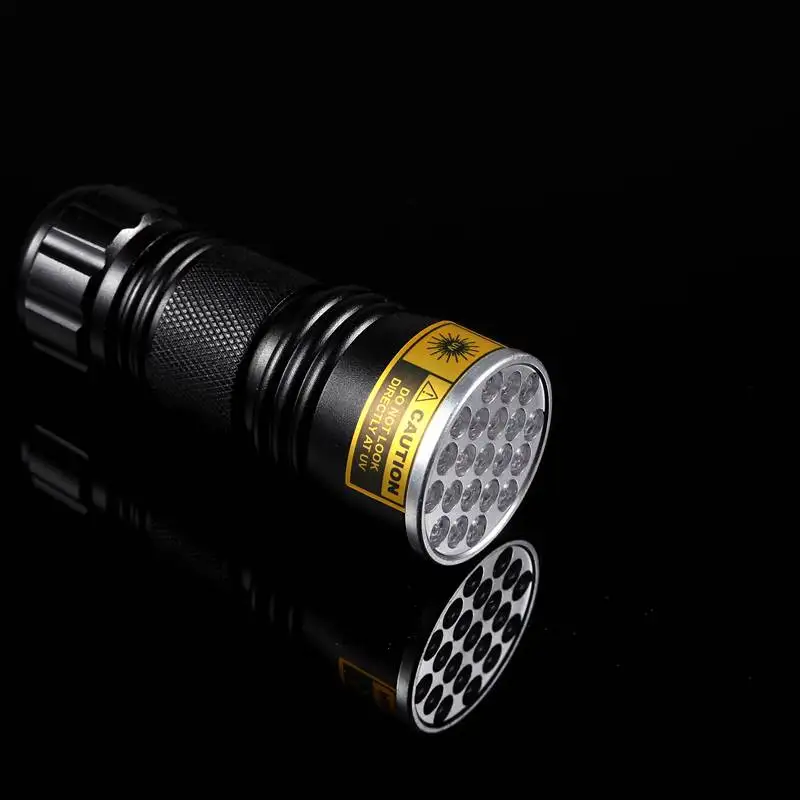 Ультрафиолетовый светильник ALONEFIRE 21 светодиод 395nm для кошек и собак мочи