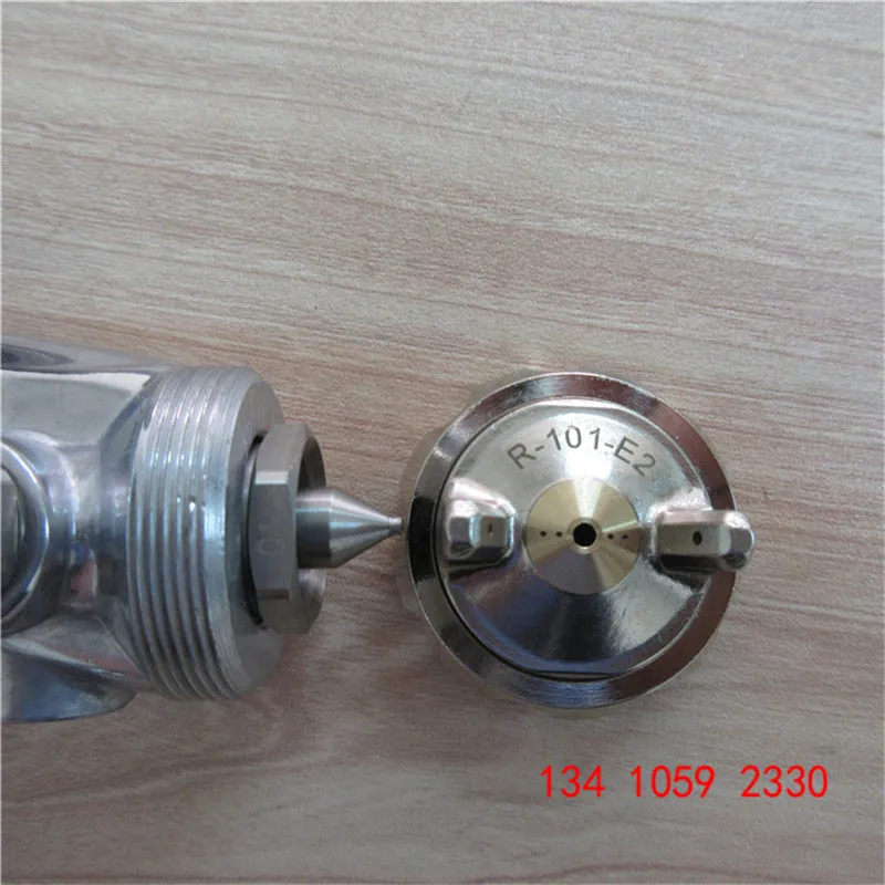 Prona R 101 ручной пистолет с чашкой бесплатная доставка R101 0 8 1 3 5 мм сопла выбрать HVLP