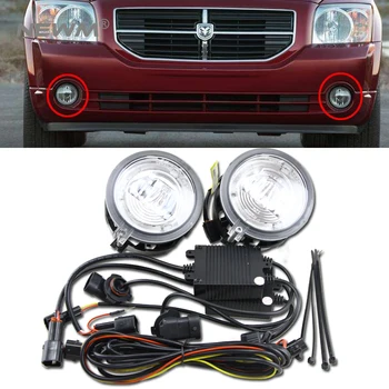

Ultra Bright Round 12V LED DRL Daytime Running +Fog Light For CHRYSLER PACIFICA /SEBRING CONVERTIBLE 04-06/SEBRING SEDAN