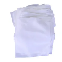 100 pièces/lot blanc antistatique sans poussière chiffon caméra écran nettoyage chiffon marchandises photographie essuyage dépoussiérage enlèvement 10cm * 10cm
