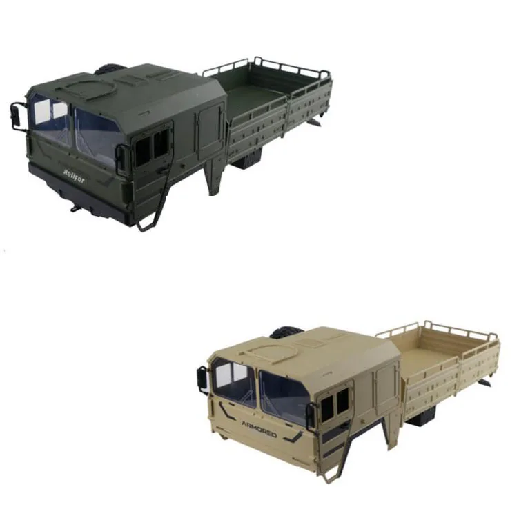 

JJRC D833 Q64 1/16 2.4G 6WD RC Car Military Truck spare parts cab + tail compartment Car barn Warehouse / car Head