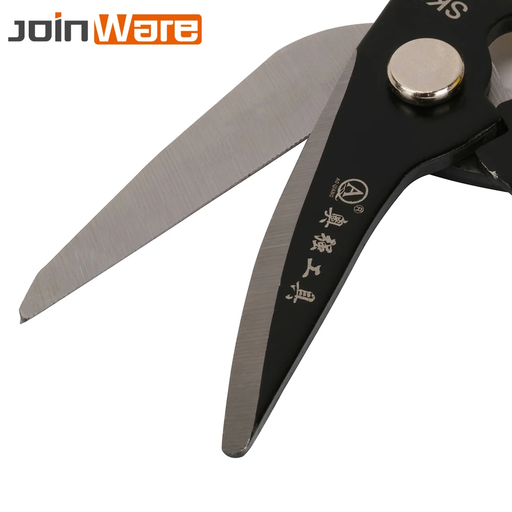 8 Inch Snips Curved Cut Sheet Metal Iron Shear Scissors For Cutting Hand Tool