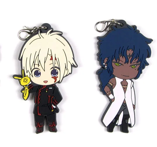 

D.Gray-man Original Japanese anime figure rubber Silicone sweet smell mobile phone charms keychain strap D165