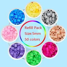 4000 шт./пакет 5 мм Хама бусины perler детские игрушки EVA Fun ремесло ручная работа плавкий предохранитель креативный Интеллектуальный пазл Oyuncak