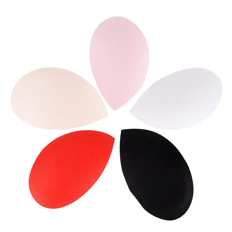 Hot 1 Pair Bikinis Removable Bra Pads Inserts Foam Sponge  Swimwear Women Chest Cups Inserts Chest Pad