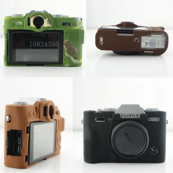 

Nice Soft Silicone Rubber Camera Protective Body Cover Case Skin Camera case bag for Fujifilm Fuji XT10 X-T10 Leather Case Bag