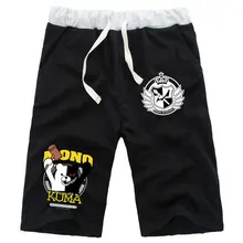 Аниме Danganronpa: Trigger Happy Havoc прямые шорты до колена хлопок повседневные Фитнес Короткие брюки спортивные брюки с карманами брюки