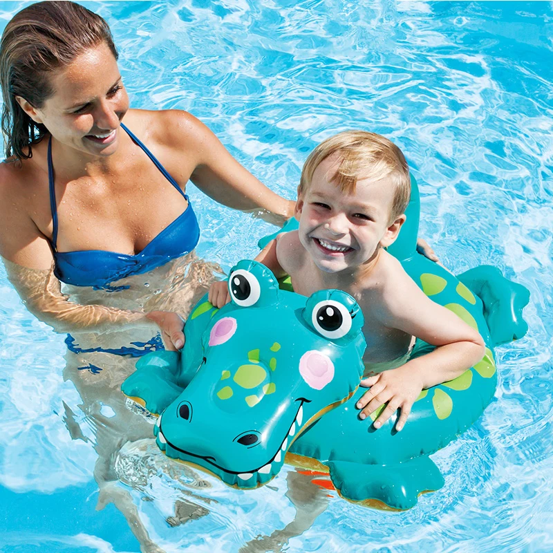 

Baby Kids Summer Flamingo Toucan Lion Penguin crocodile Swimming Ring Inflatable Swim Float Water Fun Pool Toys Seat Boat
