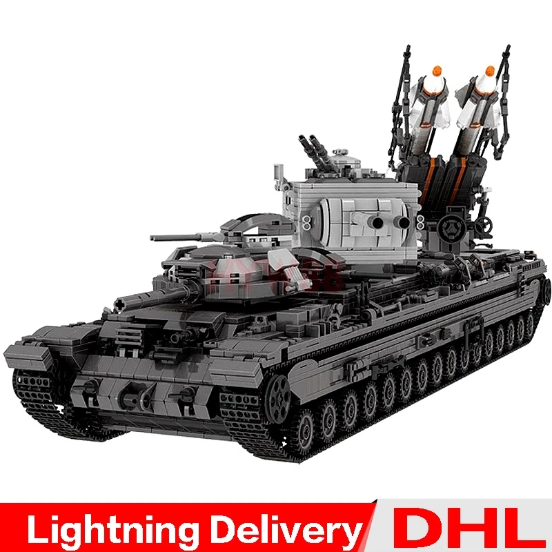 

KV-2 Tank Set XingBao 06006 Creative MOC Military Kits Educational Blocks Bricks Children Model lepinings Toys Gift Clone LP