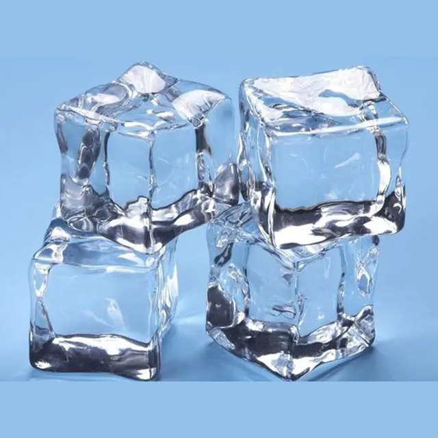 2cm 3cm artificial fake ice cube clear plastic christmas decoration