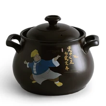 Новое поступление для китайского кунг-фу керамический горшок суповые горшки тушеная кастрюля большой выбор Семейный Размер подарок блюдце керамическая сковорода кухонная посуда