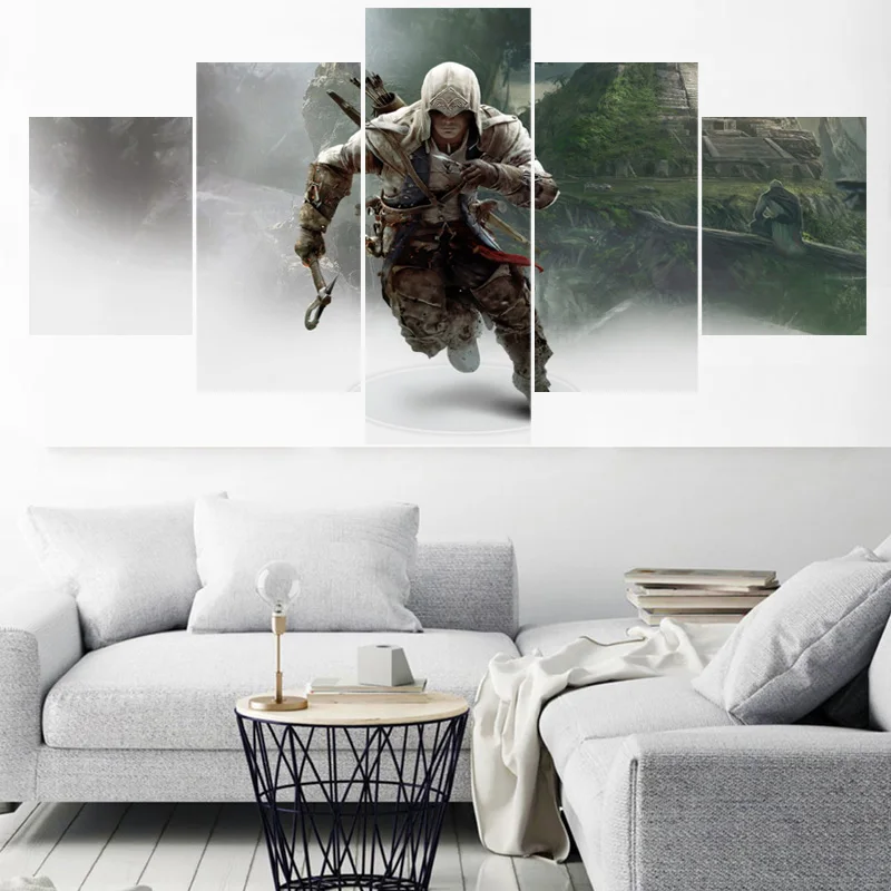 Cheap Price Assassins Creed Canvas Painting Wall Art Home Decor For