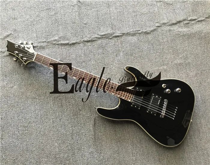 

Eagle. Butterfly electric guitar, bass custom shop,24 Black Electric Guitars HH Closed Pickup Guitars in Stock