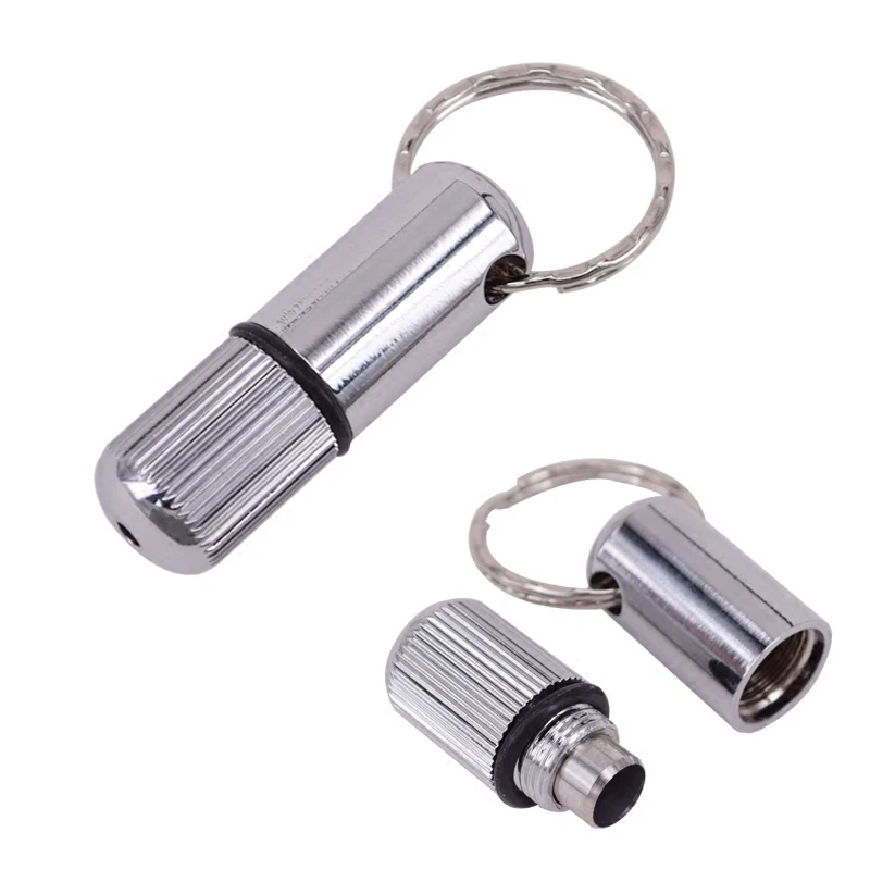 Pocket Metal Cigar Punch Cutter Blade Key Ring Chain for Cuba Cigars