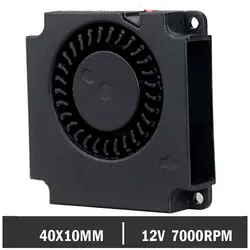 500 шт Gdstime 12 V 40 мм вентилятор 3D-принтеры вентилятор 40 мм х 10 мм турбовоздуходувки охлаждения Cooler Вентилятор рукава 2PIN XH2.54 разъем