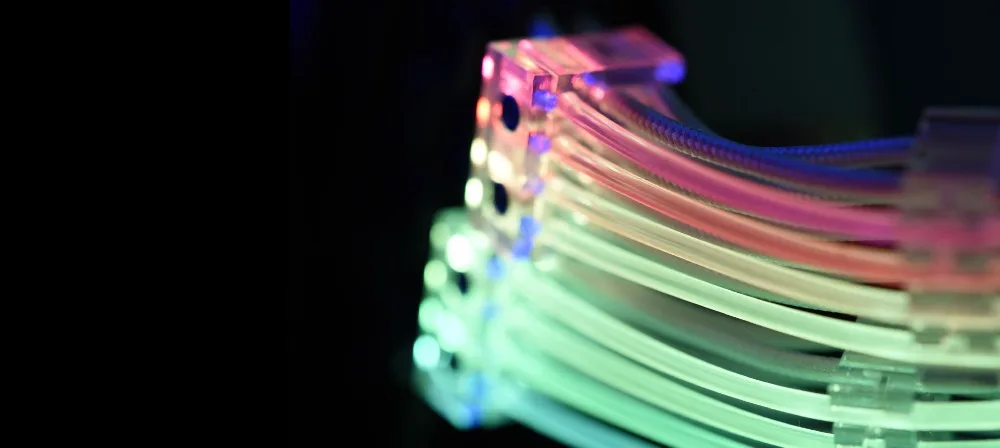 LIANLI Strimer 24 8 неоновая линия Pin мощность RGB PSU кабель/VGA 8P + Удлинительный кабель