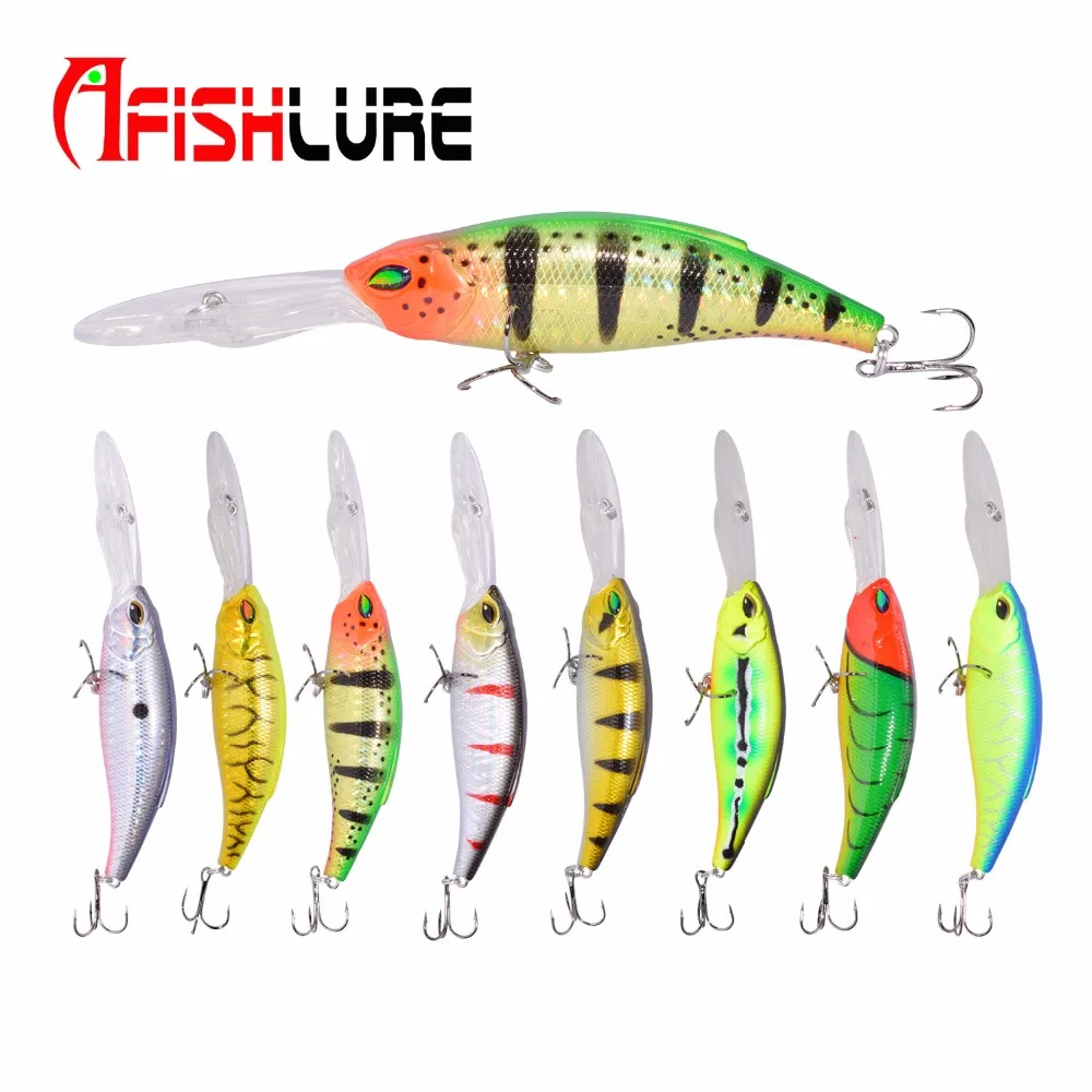 Caliente Trolling cebo 17g/130mm Pesca señuelo de Pesca Wobblers cebos peces cebo duro Iscas Artificiais de Pesca ruso Minnow