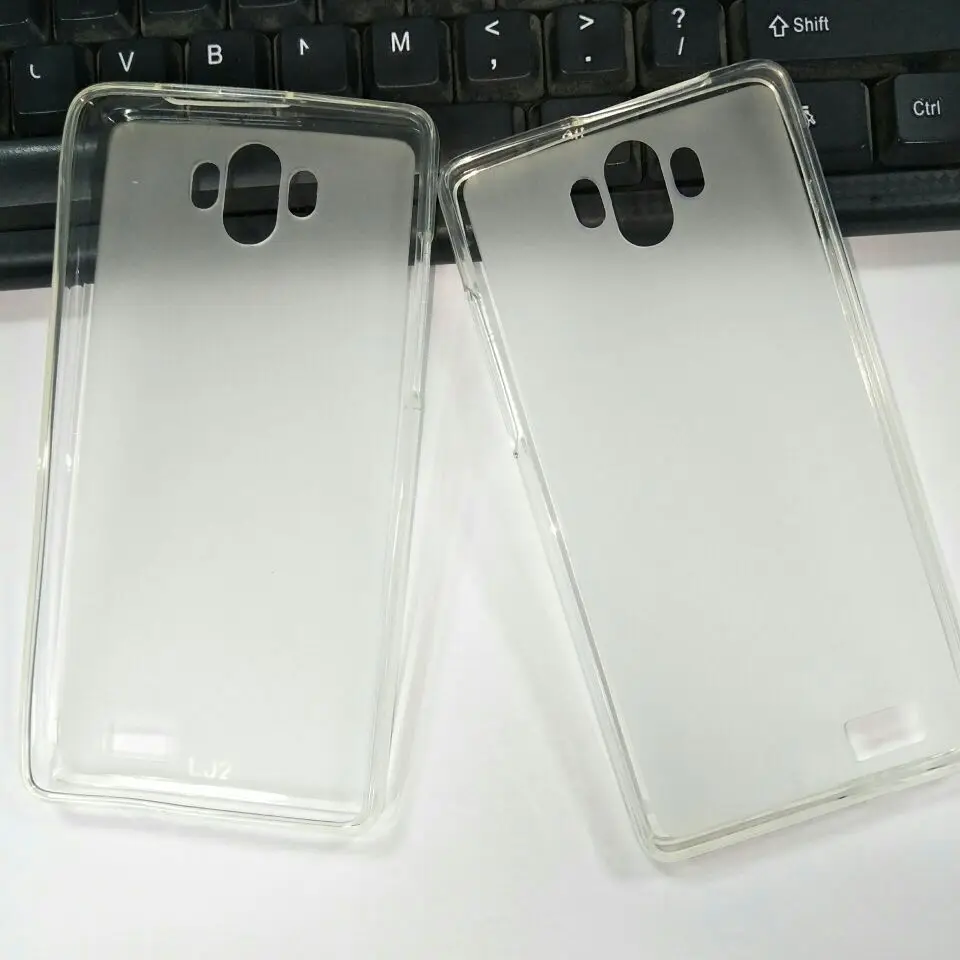 Мягкий чехол для Vertex Impress Tiger s из ТПУ Прозрачный задняя крышка чехлы прозрачный