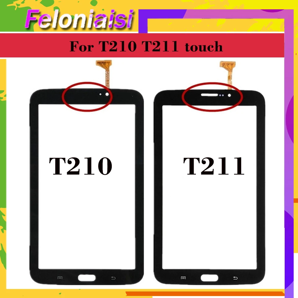 Оригинальный 7 0 &quotдля Samsung Galaxy Tab 3 SM T210 T211 Сенсорный экран планшета Панель Сенсор