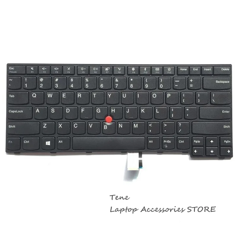 Новая Оригинальная клавиатура для ноутбука Lenovo Thinkpad E470 E470C E475 английская