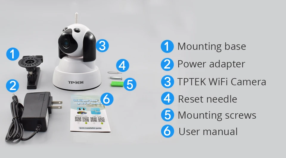 Hiseeu 1080P IP Camera 