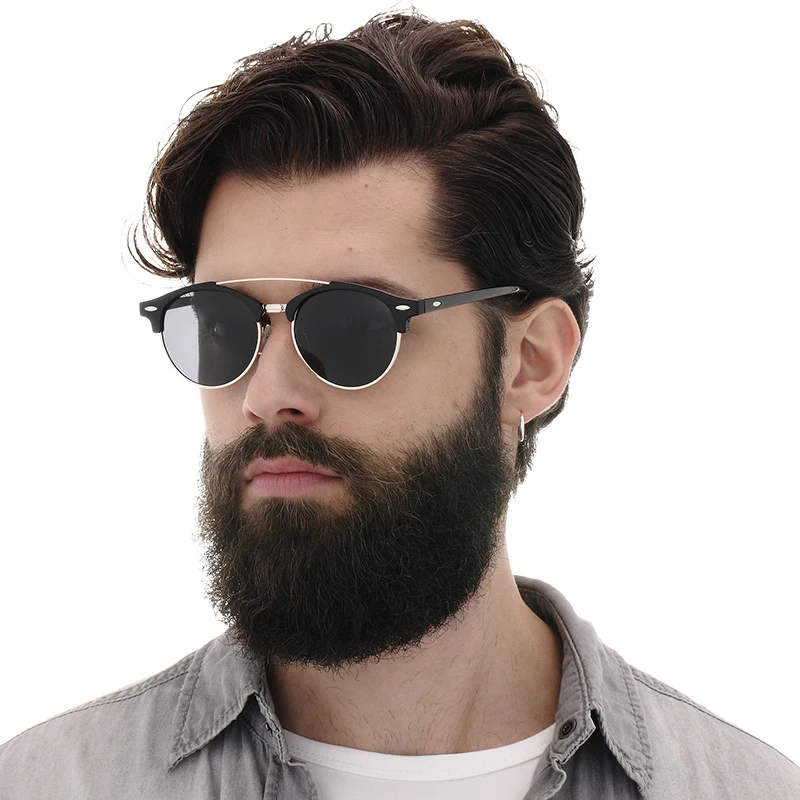 Polarized Sunglasses For Men And Women Semi-rimless Frame Dr Polarized Sunglasses For Men And Women Semi-rimless Frame Dr