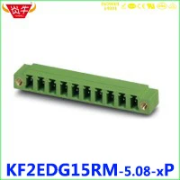 pcb conector plug-in bloco terminal 15 edgkm