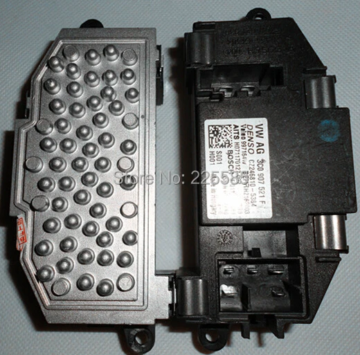 Free shipping VW Heater blower motor resistor For Caddy Golf Jetta