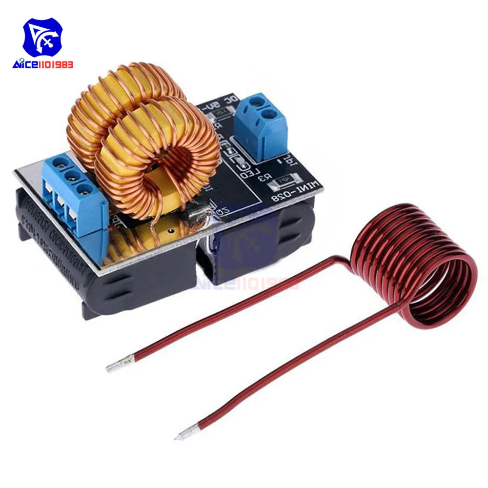 DC 5 12V Mini ZVS Low Voltage Induction Heating Power Supply Module