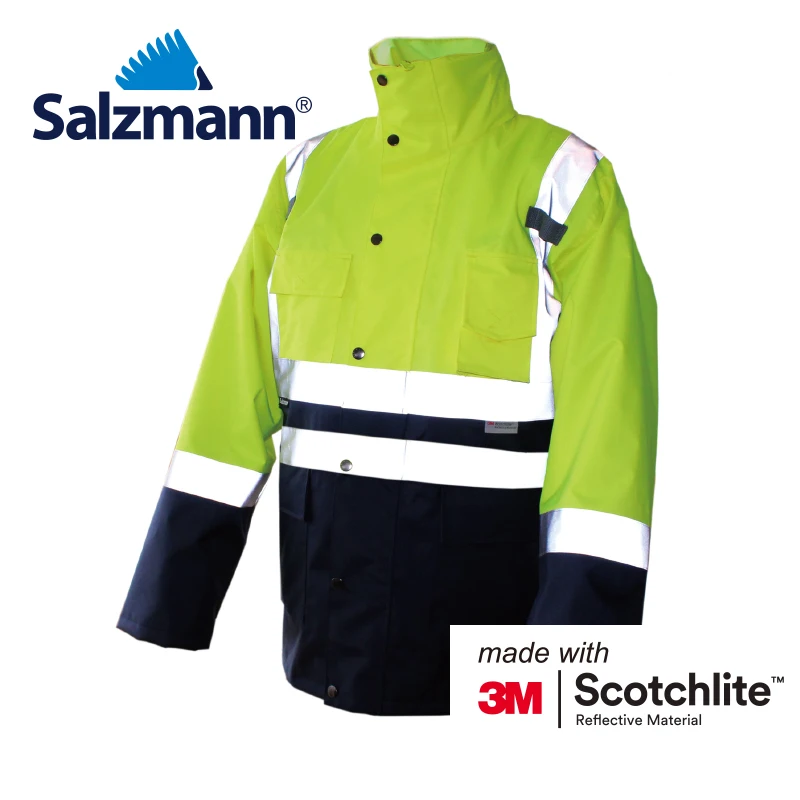 Зальцманн водонепроницаемое защитное пальто/куртка зальцманн 3m Scotchlite