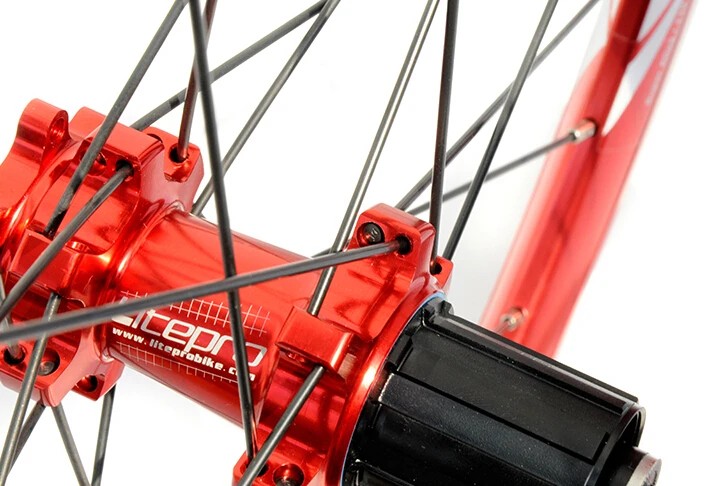 Litepro прямой вытяжной 20 дюймовый 406 колесный набор BMX складной велосипед дисковый