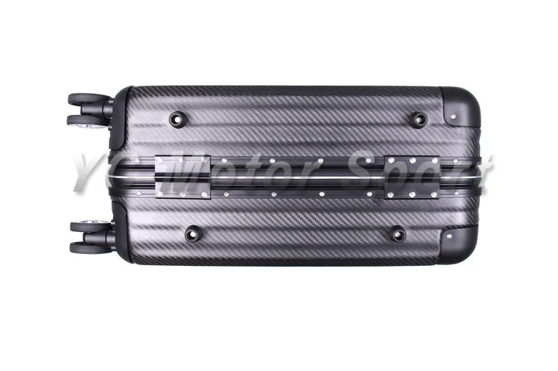 Type C 20'' 20 Inches Dry Carbon Fiber Matte Finish Luggage Case with TSA Custom Coded Lock  & Omni-directional Wheels  (4)