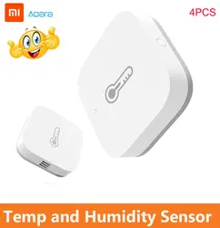 2018 Xiaomi Aqara Smart Air давление Температура Влажность Датчик температуры и влажности через Mihome приложение Zigbee соединения Smart управление